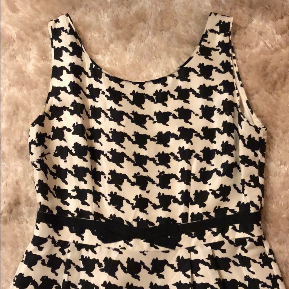 Silk houndstooth kate spade dress - Picture 2 of 7